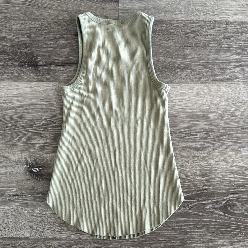 XiRENA Olive Green Ribbed Tank Top - Picture 4 of 6